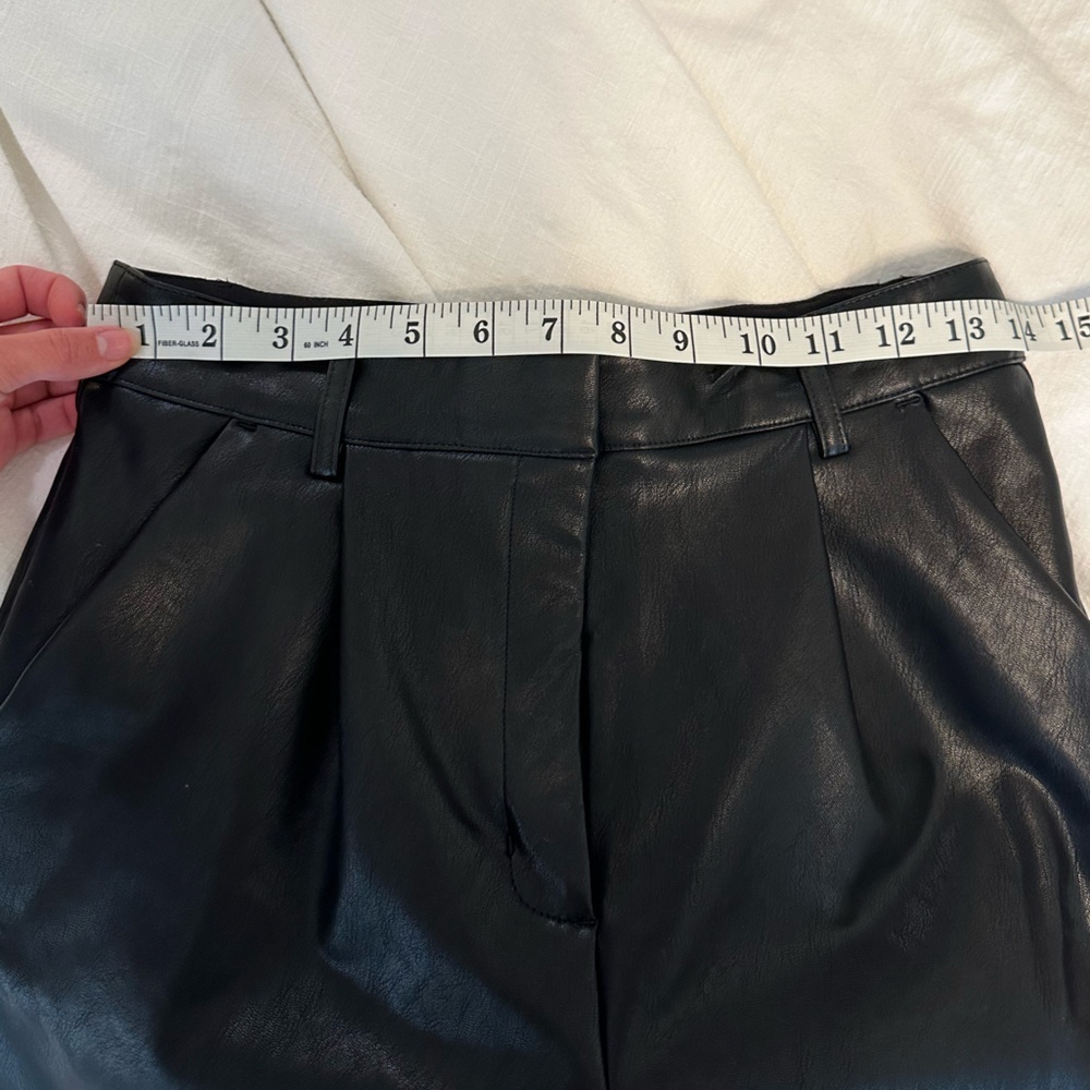 Express Leather Shorts - Picture 3 of 4